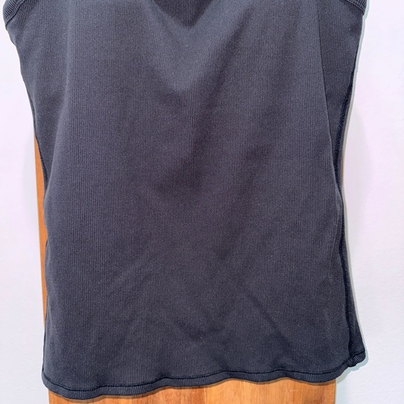 ALO Yoga Ribbed Support Tank in Black - Picture 6 of 10